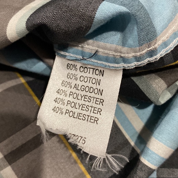 Fox | Men’s Button Down Plaid Short Sleeve Shirt - Size Small - Picture 7 of 7